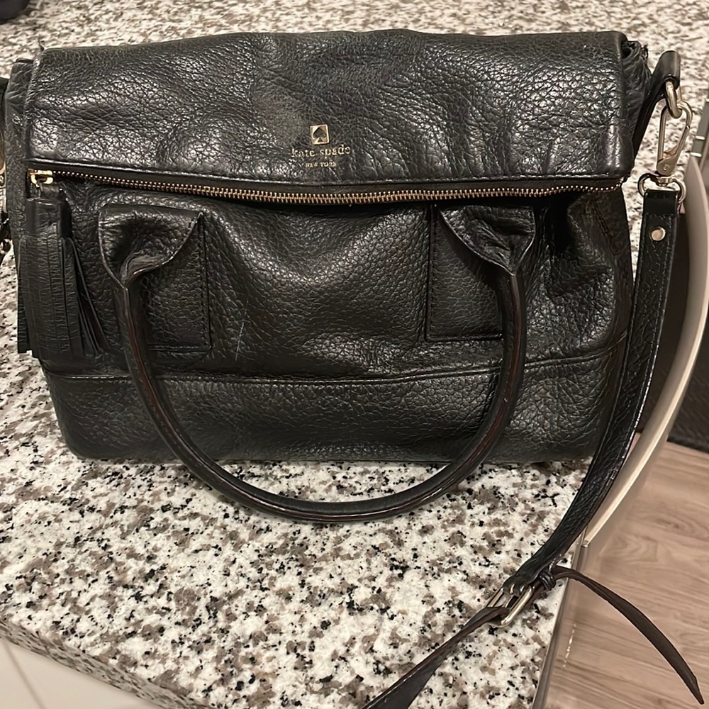 Kate Spade Black Leather Purse